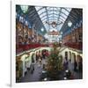 Christmas decorations in the Covent Garden, London, United Kingdom of Great Britain-null-Framed Art Print