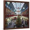 Christmas decorations in the Covent Garden, London, United Kingdom of Great Britain-null-Framed Art Print