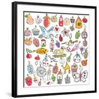 Christmas Decorations-Sarah Battle-Framed Giclee Print