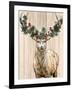 Christmas Deer-Kim Allen-Framed Art Print