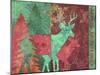 Christmas Deer-Cora Niele-Mounted Giclee Print
