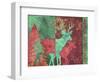 Christmas Deer-Cora Niele-Framed Giclee Print