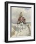 Christmas Deliveries-Henry Thomas Alken-Framed Giclee Print