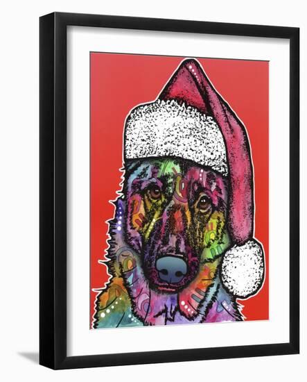 Christmas Dog-Dean Russo-Framed Giclee Print