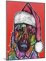 Christmas Dog-Dean Russo-Mounted Giclee Print