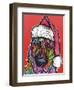 Christmas Dog-Dean Russo-Framed Giclee Print