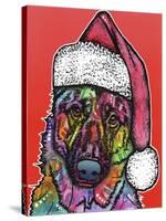 Christmas Dog-Dean Russo-Stretched Canvas