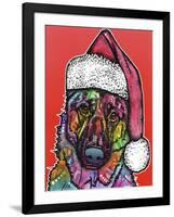 Christmas Dog-Dean Russo-Framed Giclee Print