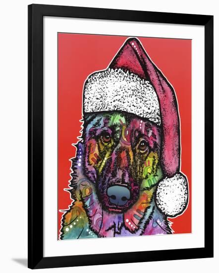 Christmas Dog-Dean Russo-Framed Giclee Print