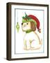 Christmas Dog-Beverly Johnston-Framed Giclee Print