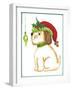 Christmas Dog-Beverly Johnston-Framed Giclee Print