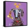 Christmas Dog-Nathaniel Mather-Framed Stretched Canvas