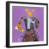 Christmas Dog-Nathaniel Mather-Framed Giclee Print