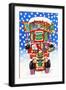 Christmas Double Decker-Tony Todd-Framed Giclee Print