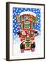 Christmas Double Decker-Tony Todd-Framed Giclee Print