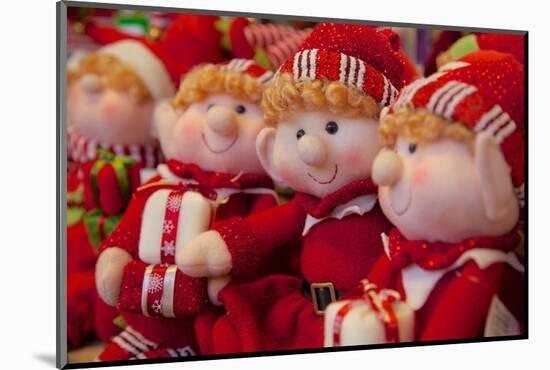 Christmas Elves, England, United Kingdom, Europe-Frank Fell-Mounted Photographic Print