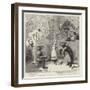 Christmas Entertainment at the Royal Free Hospital, Gray's Inn Road-Charles Joseph Staniland-Framed Giclee Print