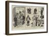 Christmas Entertainment to the Patients at Charing-Cross Hospital-Alfred Courbould-Framed Giclee Print