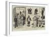 Christmas Entertainment to the Patients at Charing-Cross Hospital-Alfred Courbould-Framed Giclee Print