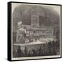 Christmas Entertainments at the Crystal Palace-null-Framed Stretched Canvas