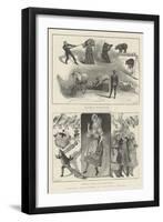 Christmas Entertainments at the London Theatres-null-Framed Giclee Print