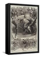 Christmas Entertainments-David Henry Friston-Framed Stretched Canvas