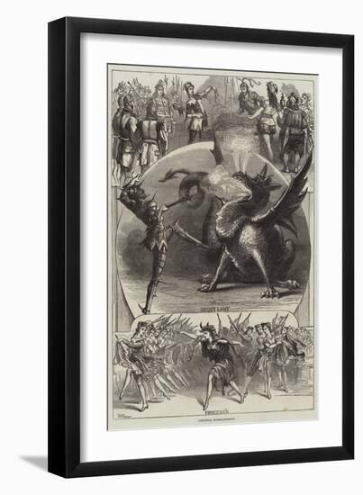 Christmas Entertainments-David Henry Friston-Framed Giclee Print