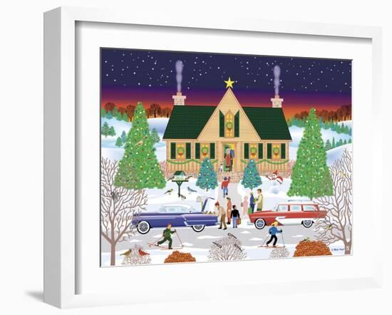 Christmas Eve at Gramma's-Mark Frost-Framed Giclee Print