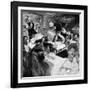 Christmas Eve at Maxim's-null-Framed Art Print