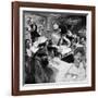 Christmas Eve at Maxim's-null-Framed Art Print