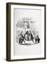 Christmas Eve at Mr. Wardle's, Illustration from `The Pickwick Papers' by Charles Dickens-Hablot Knight Browne-Framed Giclee Print