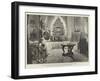 Christmas Eve at Windsor Castle, the Queen's Christmas Tree-null-Framed Giclee Print