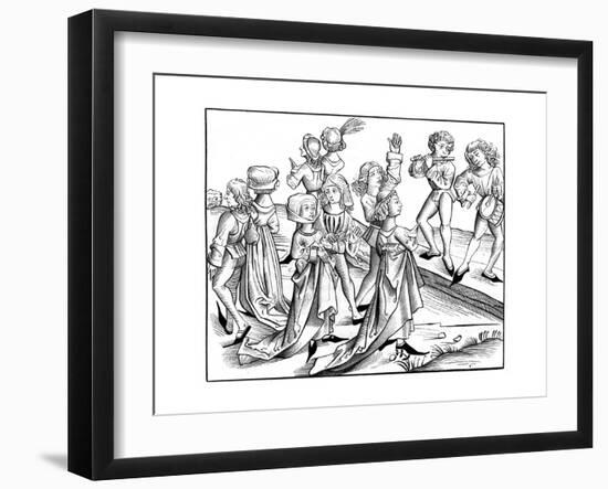 Christmas Eve Dance, 1493-Pierre Wolgmuth-Framed Giclee Print