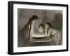 Christmas Eve Fortune Telling, 1870S-Ivan Nikolayevich Kramskoi-Framed Giclee Print