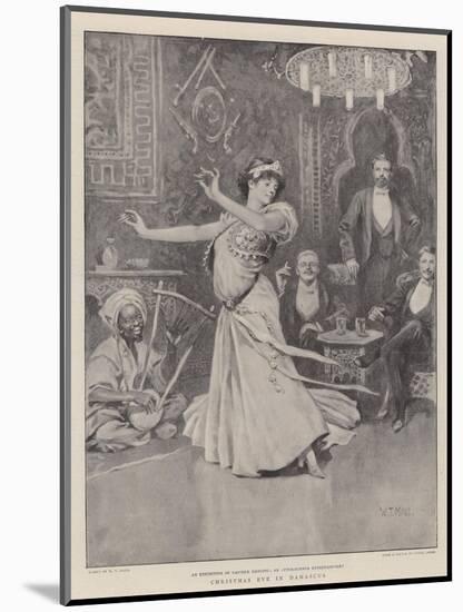 Christmas Eve in Damascus-William T. Maud-Mounted Giclee Print