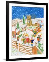 Christmas Eve in the Village-Tony Todd-Framed Giclee Print