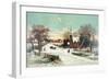 Christmas Eve Mass-Science Source-Framed Giclee Print