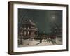 Christmas Eve Party-J. Hoover & Son-Framed Art Print