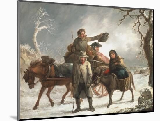 Christmas Eve-John Barker-Mounted Giclee Print