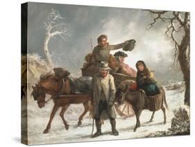 Christmas Eve-John Barker-Stretched Canvas