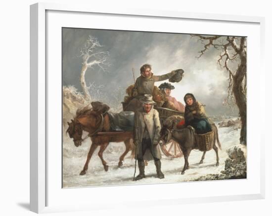 Christmas Eve-John Barker-Framed Giclee Print