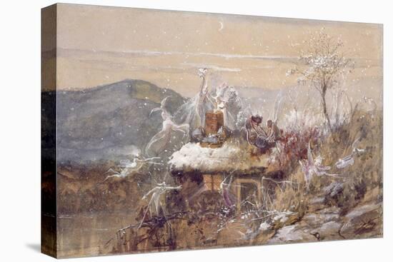 Christmas Eve-John Anster Fitzgerald-Stretched Canvas