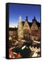 Christmas fair at Roemer, Roemerberg square, Frankfurt, Hesse, Germany, Europe-Markus Lange-Framed Stretched Canvas