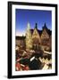 Christmas fair at Roemer, Roemerberg square, Frankfurt, Hesse, Germany, Europe-Markus Lange-Framed Photographic Print