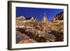 Christmas Fair at the Marketplace in Front of the Old Town Hall-Markus Lange-Framed Photographic Print