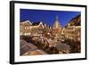 Christmas Fair at the Marketplace in Front of the Old Town Hall-Markus Lange-Framed Photographic Print