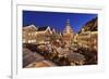 Christmas Fair at the Marketplace in Front of the Old Town Hall-Markus Lange-Framed Photographic Print