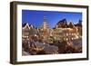 Christmas Fair at the Marketplace-Markus Lange-Framed Photographic Print