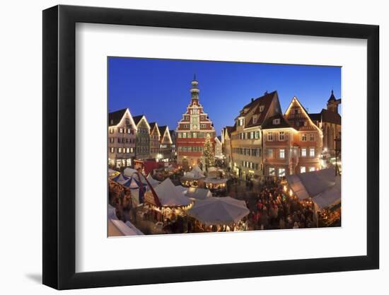 Christmas Fair at the Marketplace-Markus Lange-Framed Photographic Print