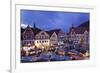 Christmas Fair, Bad Urach, Swabian Alb, Baden Wurttemberg, Germany, Europe-Markus Lange-Framed Photographic Print